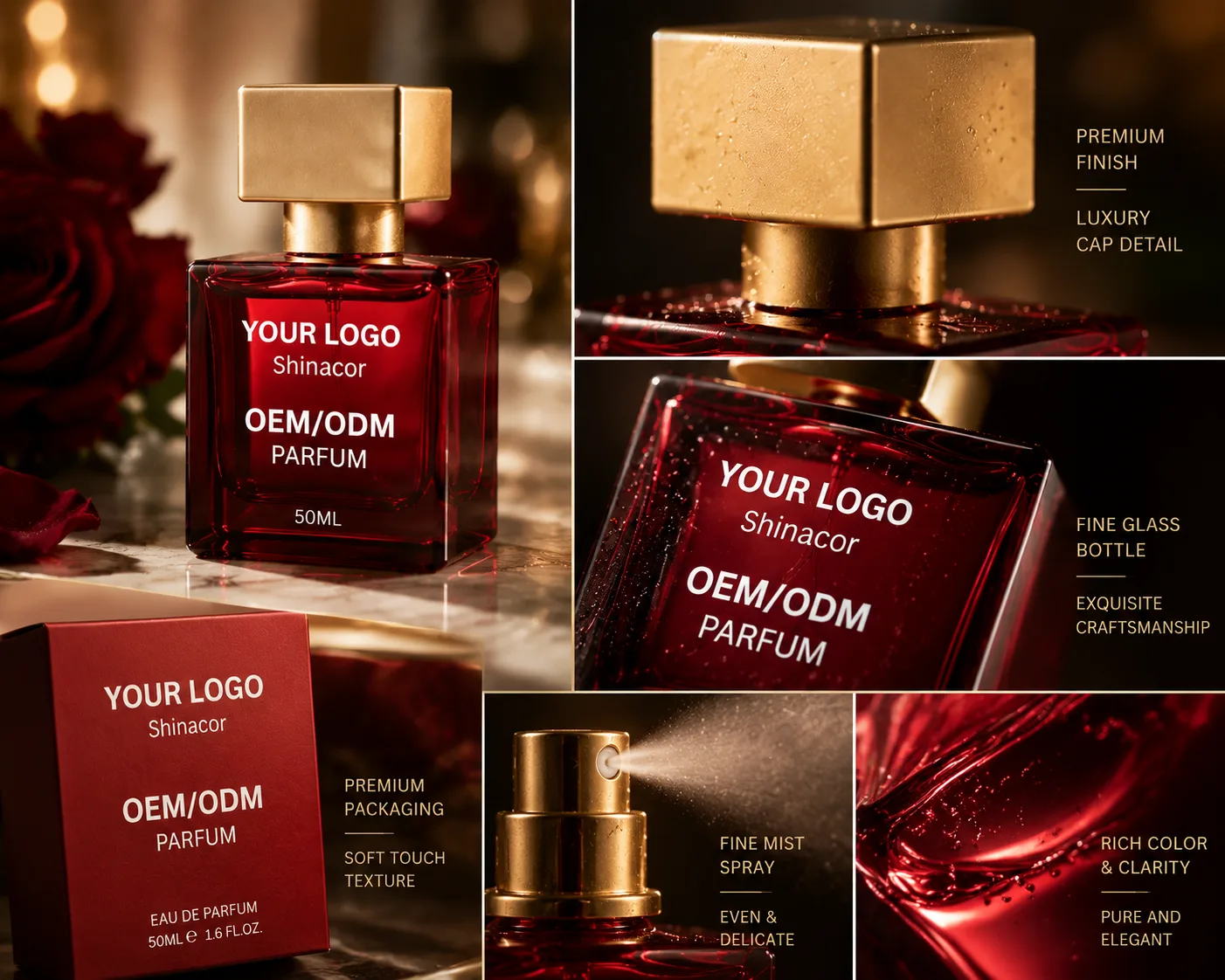 Custom fragrance. Custom bottle. Custom packaging. Your brand, your perfume. view 2